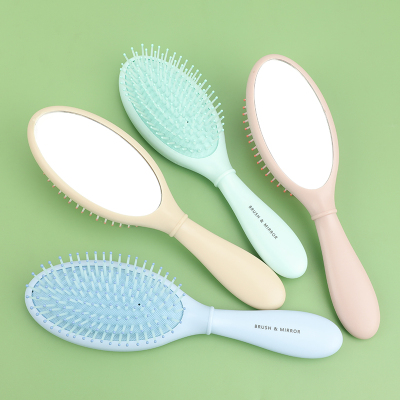 忆橙按摩气囊梳带镜子