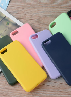 防摔手机壳适用苹果SE1代全包iphone5S硅胶套i5软胶壳磨砂纯色简约加厚