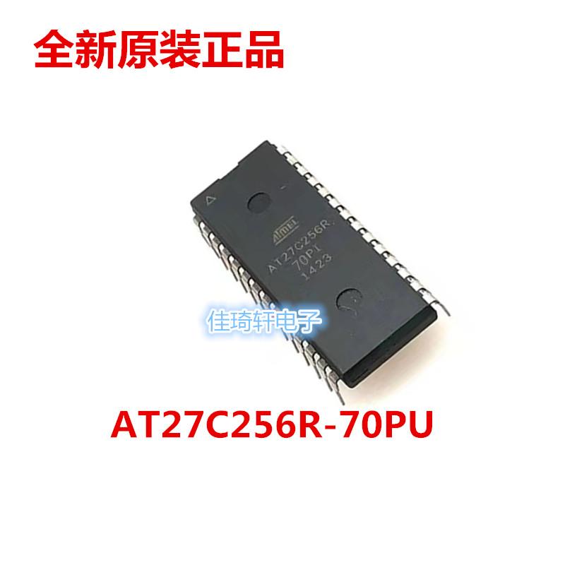 直插全新原装 AT27C256R-70PU DIP-28  256K EPROM存储器 IC芯片