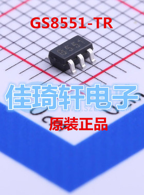 GS8551-TR全新原装SOT23-5零漂移运算放大器IC兼容SGM8551/AD8551