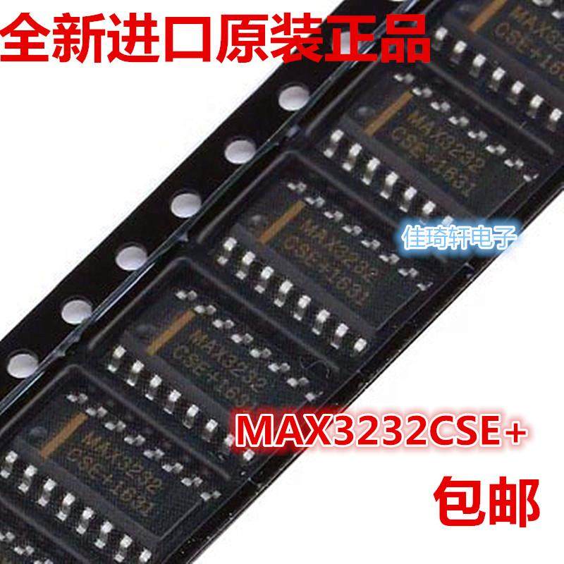 全新原装正品MAX3232CSE+ SOIC-16 接口集成电路IC芯片 RS-232