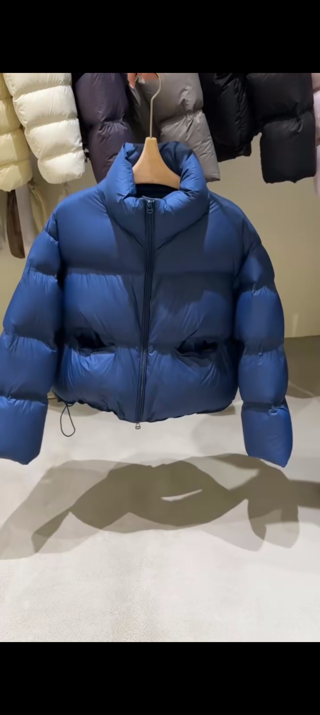 2025新款韩版时尚百搭宽松休闲立领短款羽绒服