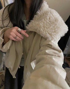 百搭宽松休闲羽绒服派克服外套 时尚 2025新款 韩版