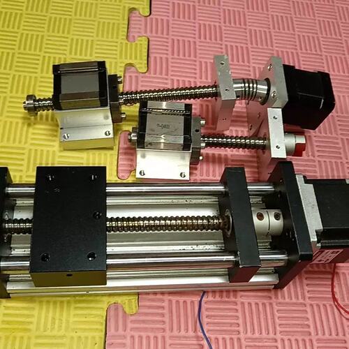 议价双线轨滚珠丝杠滑台，EBX1204-100，如图300
