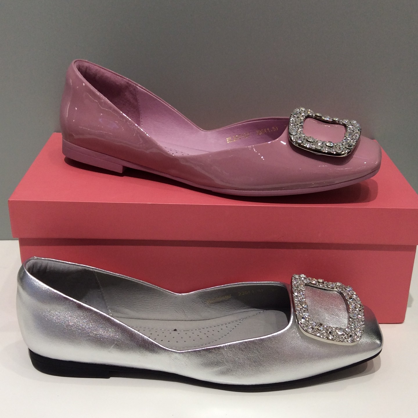 HL257107哈森正品2025秋方头水钻芭蕾鞋女平底浅口通勤优雅单鞋,女鞋,时尚芭蕾鞋,淘宝优惠券,粉丝福利购,淘宝优惠卷