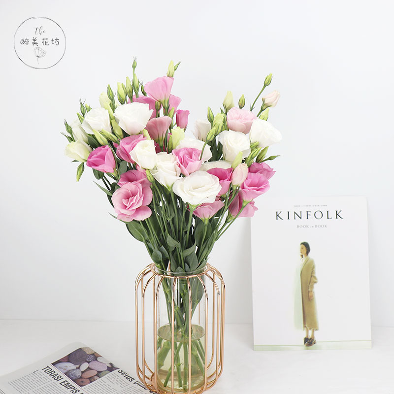 鲜花桔梗基地直发永遇鲜花新鲜