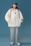 2024年冬季可拆卸连帽拼接白鸭绒羽绒服XZ415-YR008-P238控价308，男装羽绒服，星座416