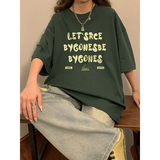 2024年夏季新款圆领美式复古印花短袖T恤XZ415-DT112-P25，男装T恤，星座416