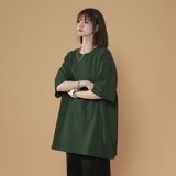 2024年夏季新款大码圆领纯色短袖T恤XZ416-DT101-P25，男装T恤，星座416