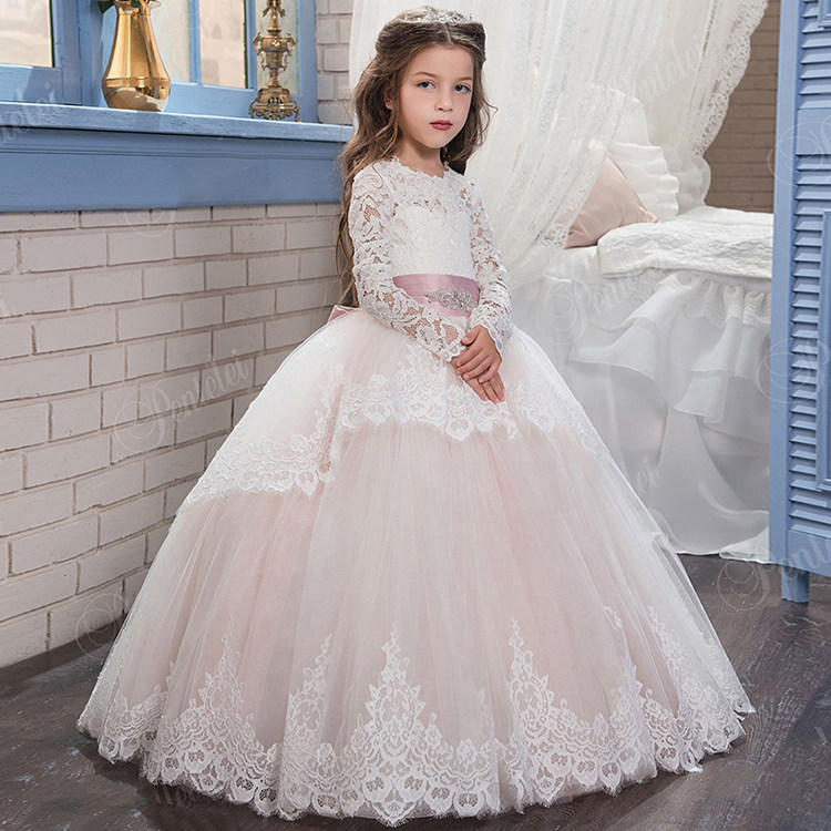 女童礼服裙长袖公主裙模特走秀演出服小主持人婚纱生日儿童晚礼服,童装/婴儿装/亲子装,儿童礼服,淘宝优惠券,粉丝福利购,淘宝优惠卷