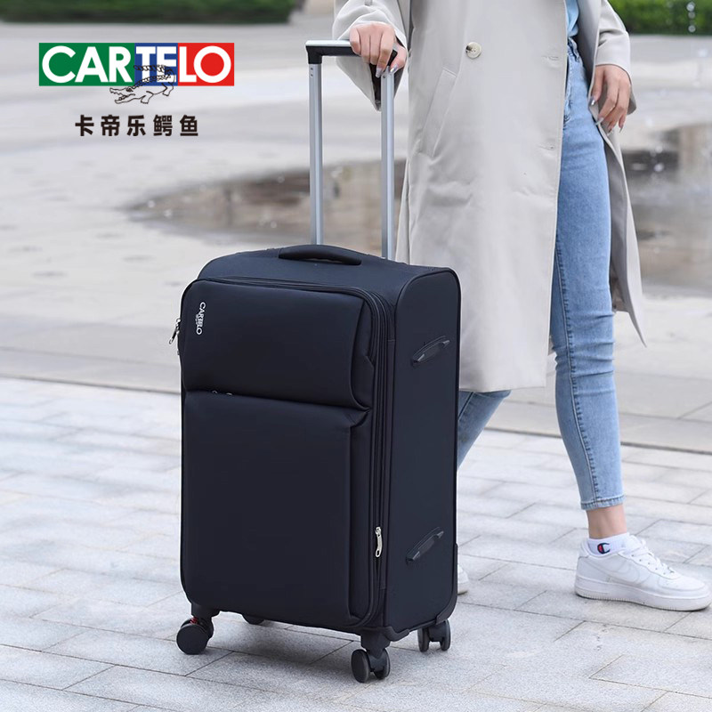 牛津布行李箱男超大容量拉杆箱女商务旅行箱登机箱结实耐用密码箱