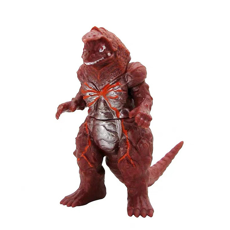 17cm大号软胶美尔巴怪兽儿童哥莫拉人偶可活动模型摆件玩具男超人