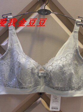 莎莲妮内衣女薄款大胸显小聚拢调整型文胸夏超薄胸罩性感 SB18207