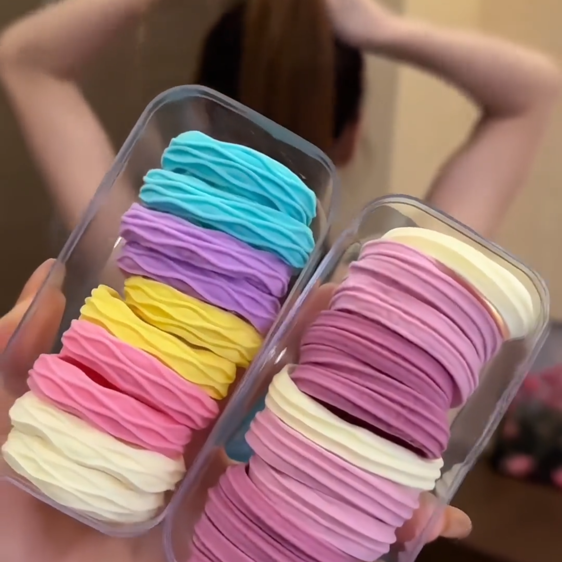 头绳网红爆款2025新款大肠发圈高弹力不勒发耐用女扎发发绳