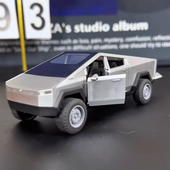 新款 赛博皮卡车模仿车模型惯性可开门男孩小汽车玩具汽车摆件