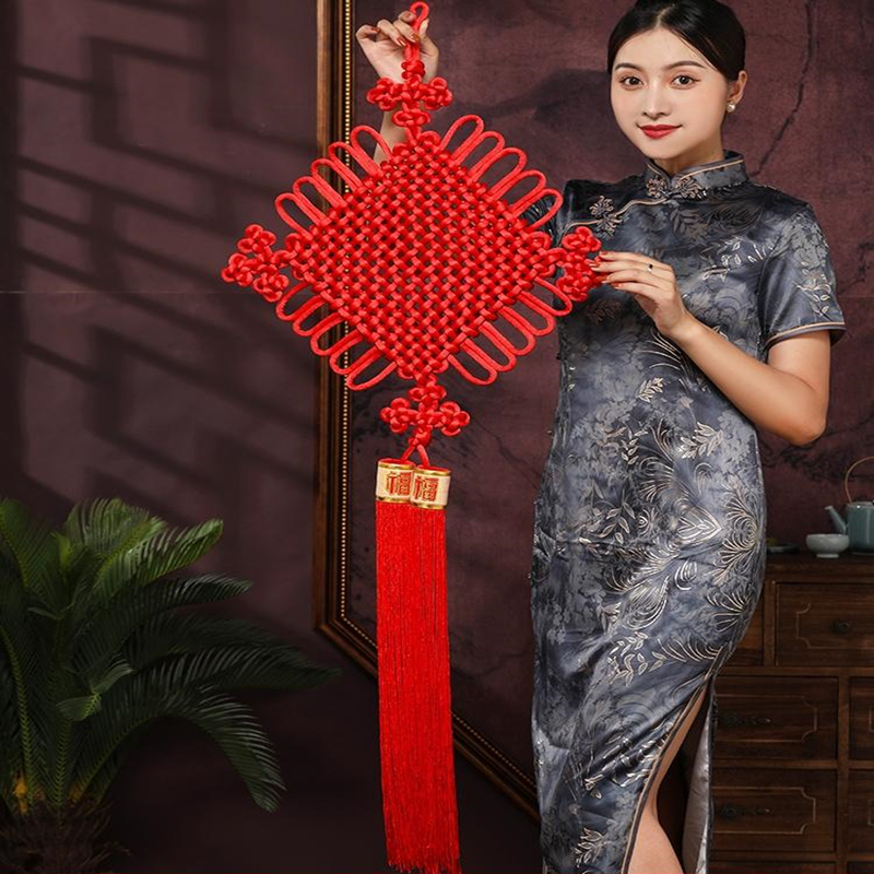 中国结挂件平安结挂饰客厅高档中国节乔迁新居镇宅手工吉祥如意结