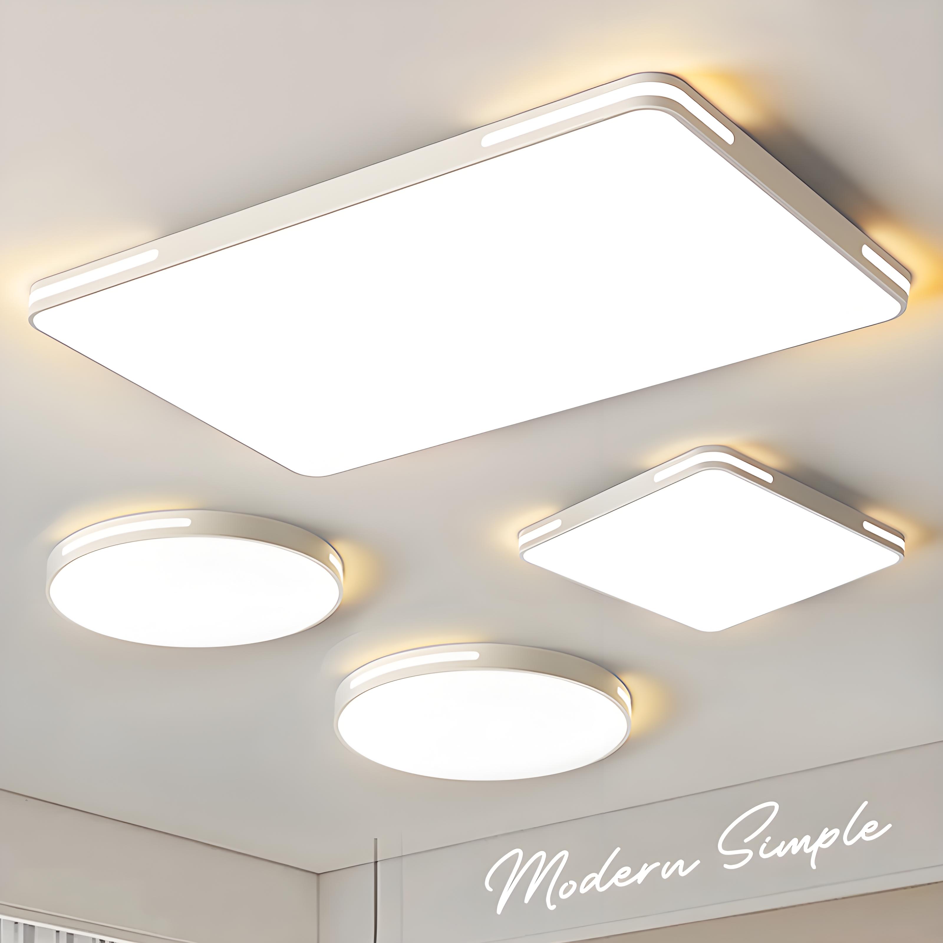 超薄led吸顶灯长方形客厅灯