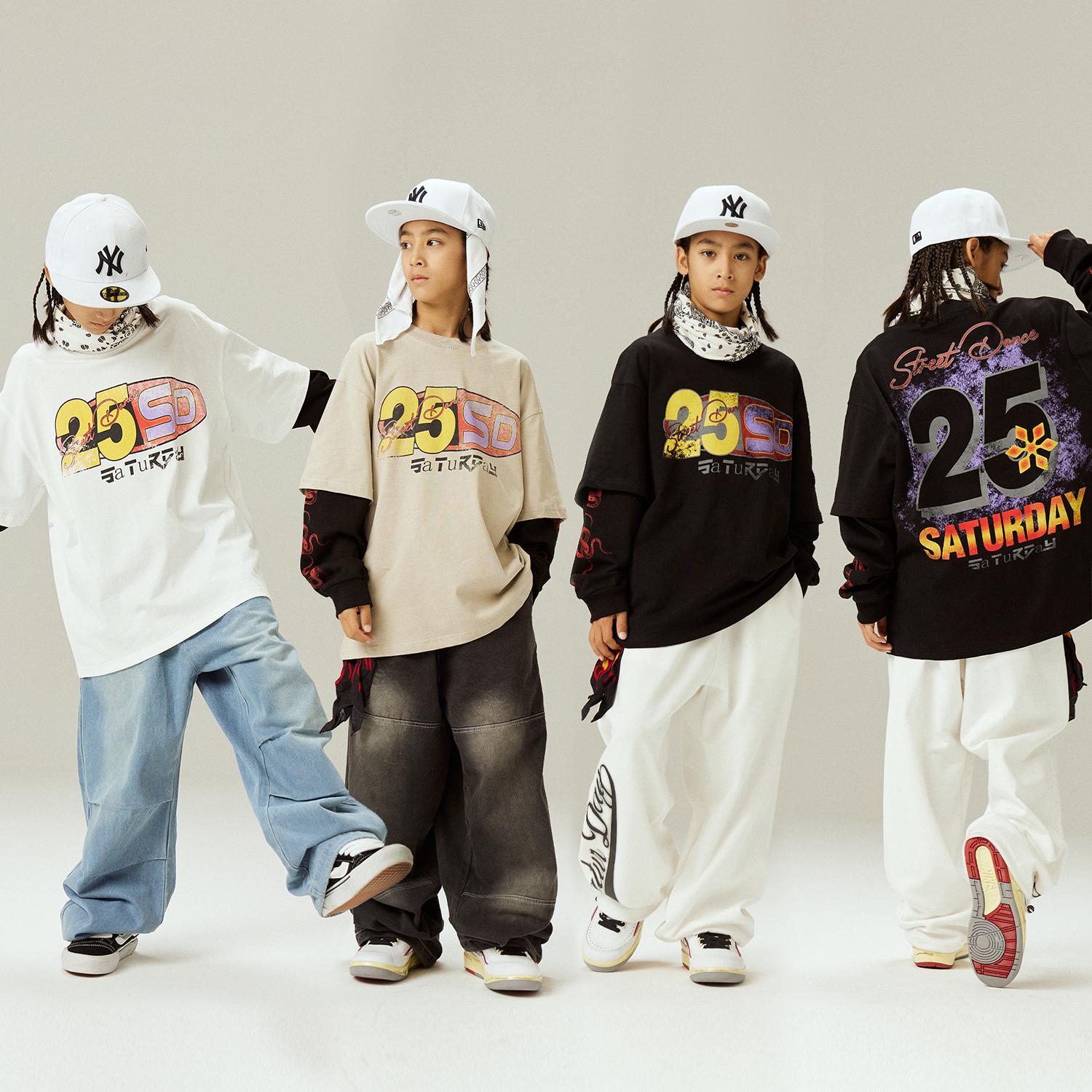 美式hiphop儿童街舞演出服