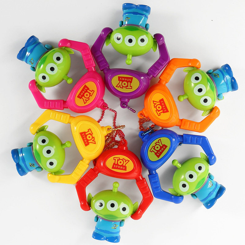 玩具总动员三眼小仔卡通包包挂件背包车钥匙扣挂饰收藏生日礼物
