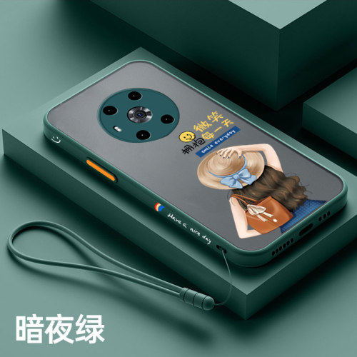 荣耀magic8pro手机壳网红女防摔