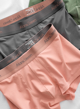 男士内裤莫代尔棉男款抑菌短裤高档男生舒适透气无痕平角裤男款