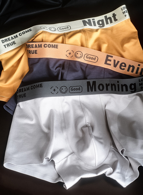 男士内裤纯棉平角裤A类抑菌男款舒适四角男生短裤2025新品