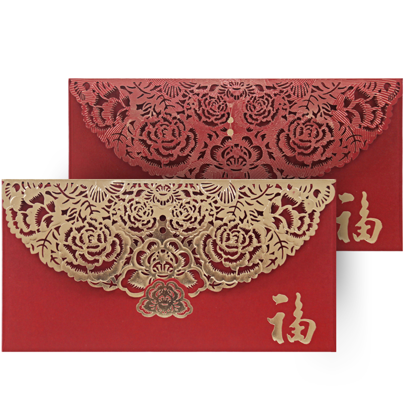 新款港版春节利是封兔年通用高档