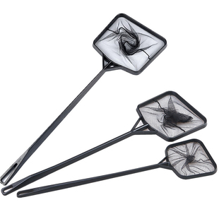 朴水造物捞鱼网渔捞手抄网超强韧性高密度ABS塑料鱼捞子 大中小号