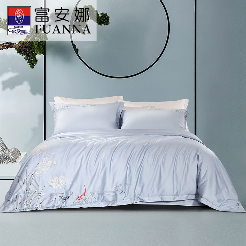 长绒棉四件套纯棉简约