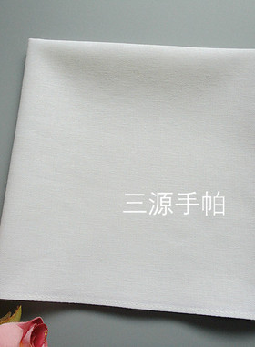 正品棉麻面料手帕女士多用途手绘