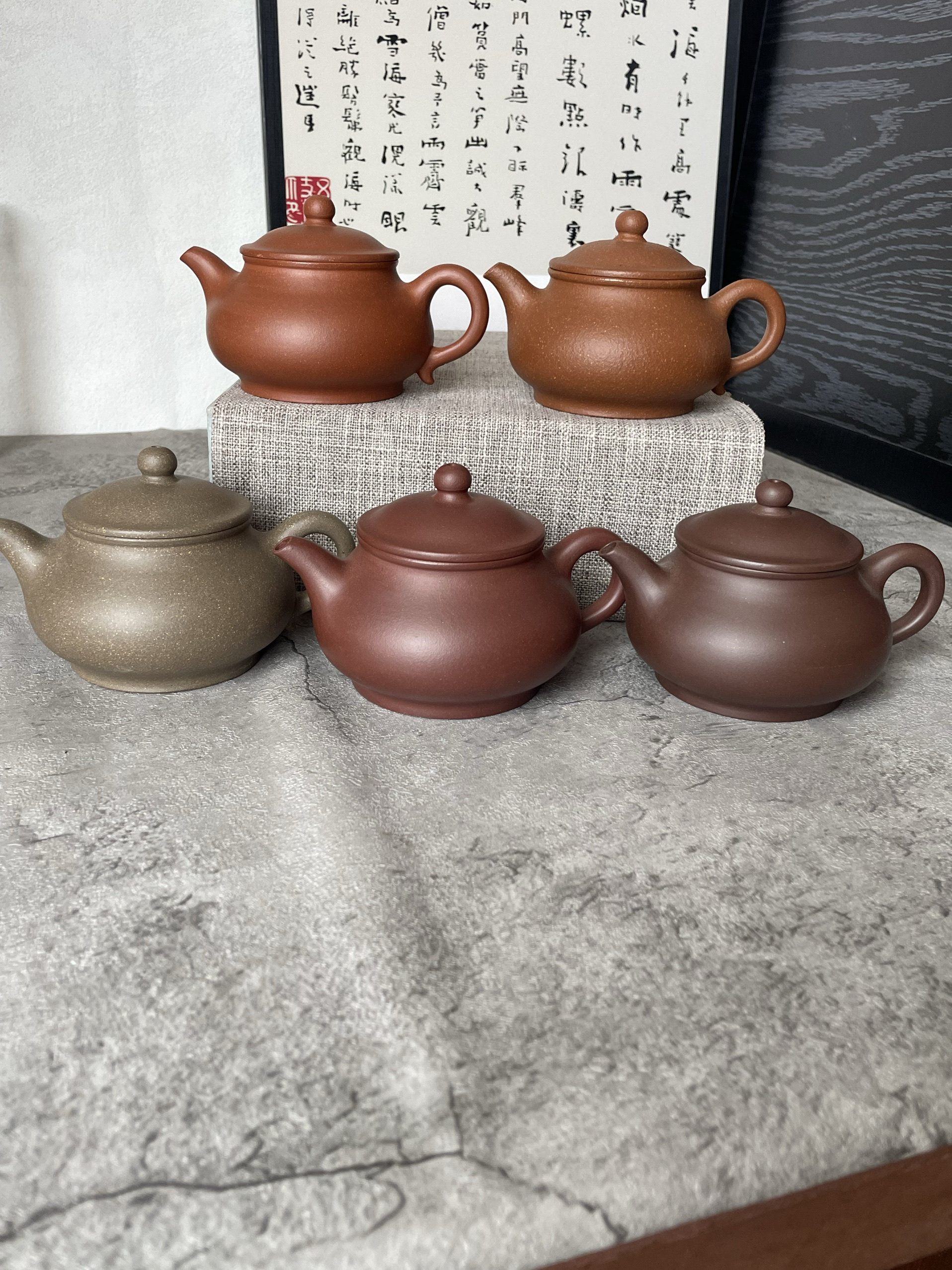 宜兴紫砂壶纯手工功夫茶具单壶原矿龙血砂家用泡茶壶潘壶160CC