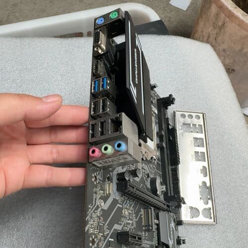 铭瑄挑战者H510M主板，支持10/11代英特尔CPU，带挡--议价商品