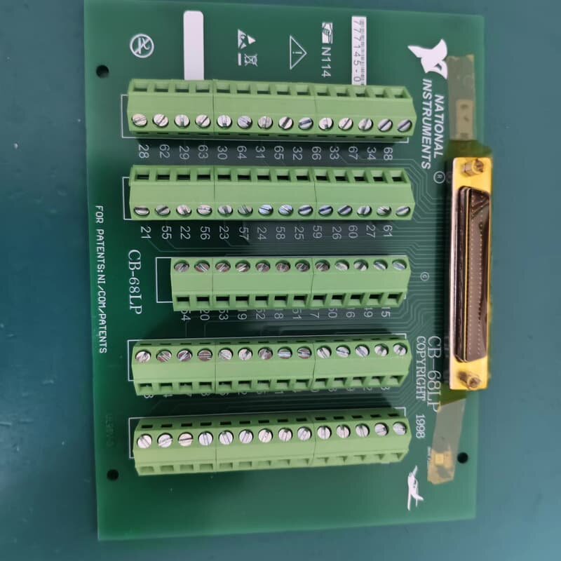 美国原装NI CB-68LPR接线板,绿色PCB,匈牙利制造--议价商品