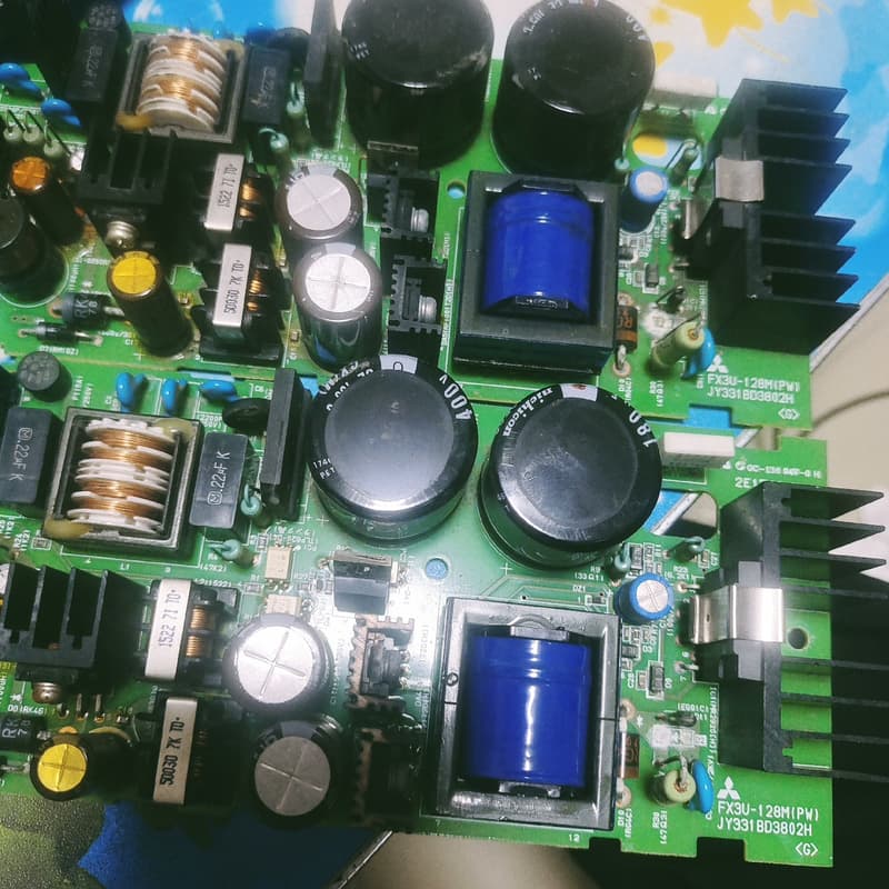 三菱plc FX3U-128MR MT 电源板包好包邮深圳当--议价商品