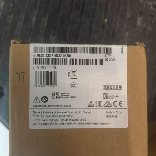 西门子6ES7 232-4HD32-0XB0,全新原装未开封--议价商品