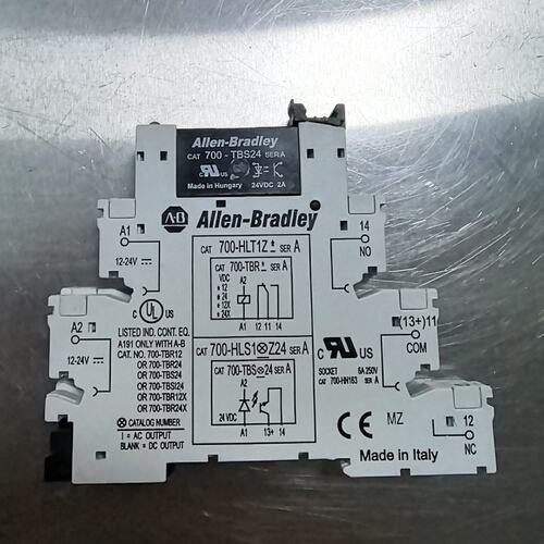 充新AB罗克韦尔继电器700-TBS24，带底座700-HL--议价商品