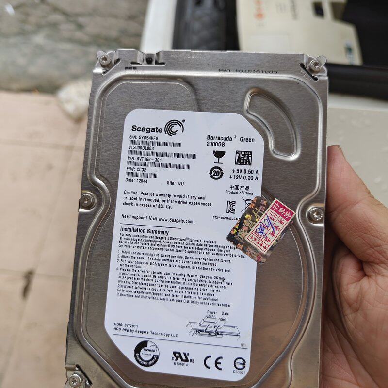 出一块希捷2TB机械硬盘,型号ST2000DL003,3.5--议价商品