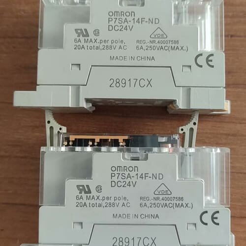 欧姆龙 固态继电器底座 P7SA-14F-ND DC24V--议价商品