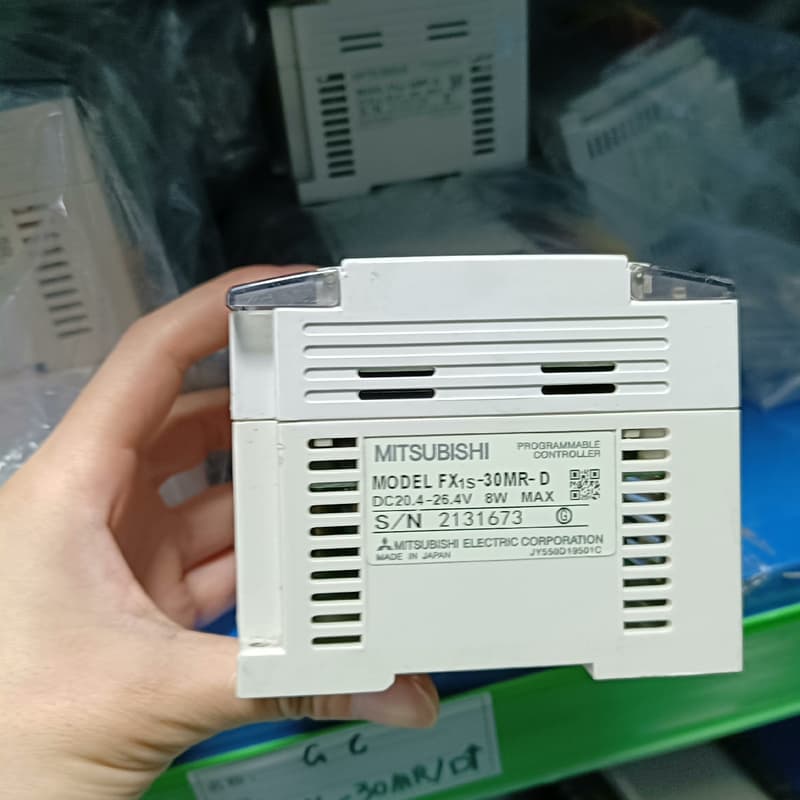 三菱PLC FX1S-30MR-D，国产拆机，成色看看图，有--议价商品