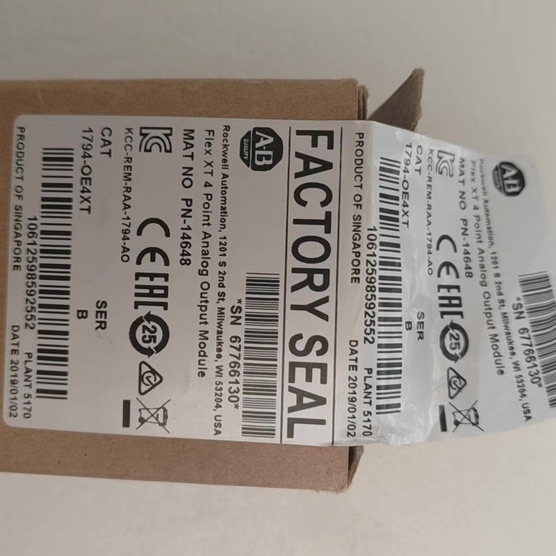 1794-OE4XT 全新原装正品AB 安全模块--议价商品