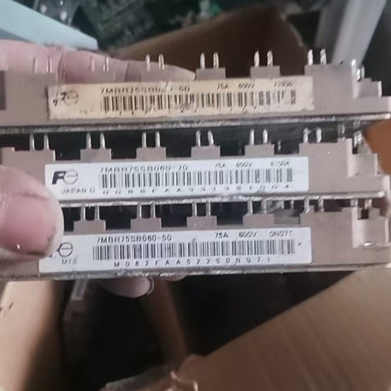富士7MBR75SB060-50模块,原装拆机件,75A 6--议价商品