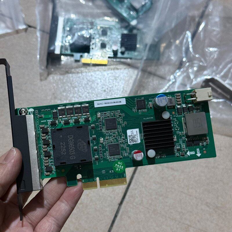 实价OPT 4口千兆网卡,型号IB.F4RJ.4PE3,PC--议价商品