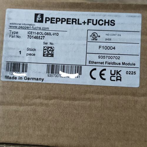 倍加福ICE11-8IOL-G60L-V1D以太网Field--议价商品