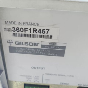 GILSON 色谱泵 805-806-807 实物拍摄，喜--议价商品