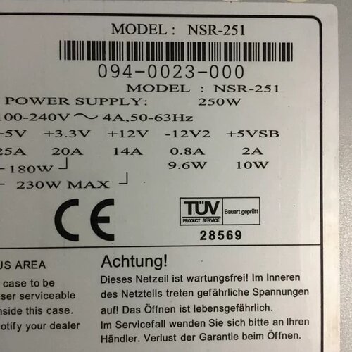 原装 JUNIPER NS-500 NSR-251 电源 N--议价商品