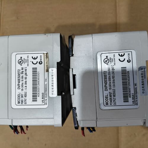 DVP40ES00T2拆机台达PLC可编程控制器--议价商品