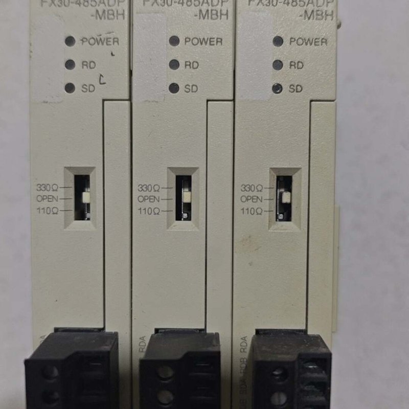三菱FX3U-485ADP-MB通讯模块，原装正品，日本产，--议价商品
