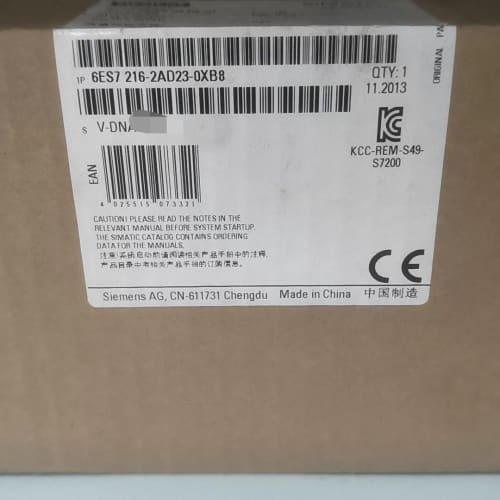 西门子PLC模块6ES7 216-2AD23-0XB8,全新--议价商品