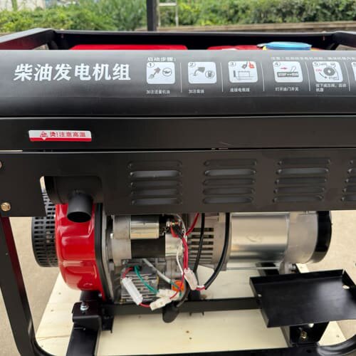 10KW柴油发电机，家用/商铺/养殖全能款，电启动+手动双模--议价