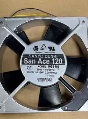 全新San Ace 120型号109S488，200V交--议价商品